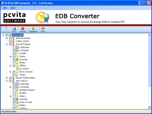 EDB to PST File Converter 5.5