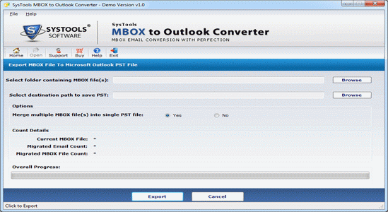 MBOX to PST Converter 1.0.1