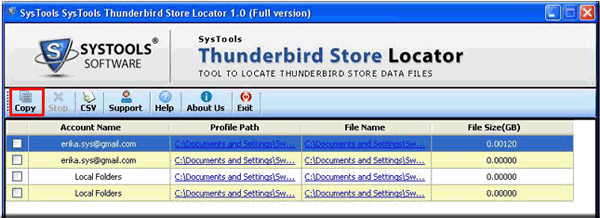 Thunderbird Store Locator