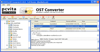 convert ost to pst file