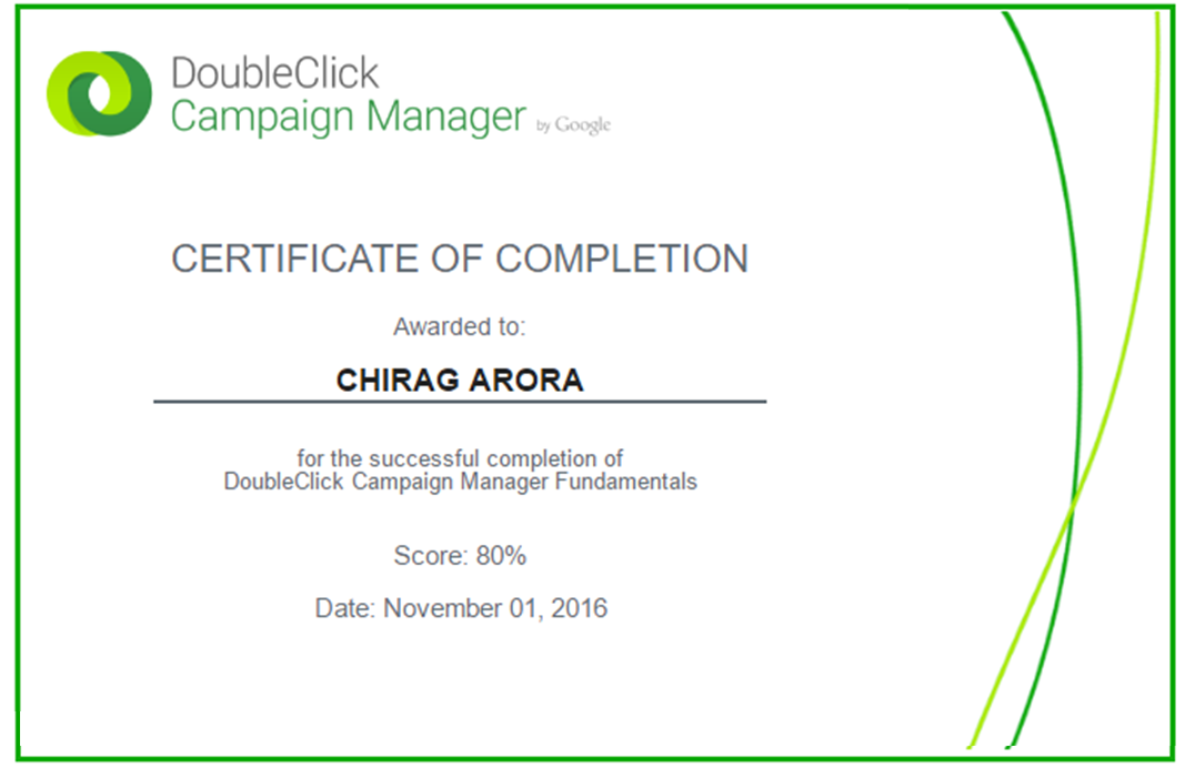 Campaign Manager Certification